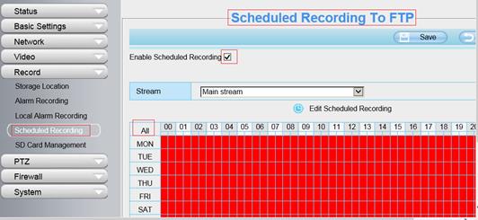 Foscam sd sale card management ftp