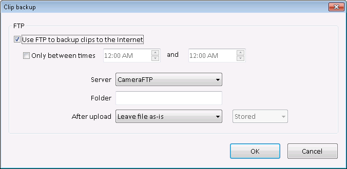 Blue Iris Backup to FTP option